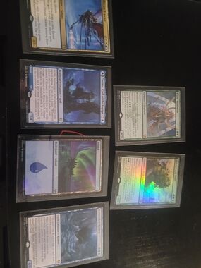 3/20$ Magic: The Gathering Foil and Regular Card Lot - Blue/Green/Black/White